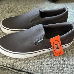 Lugz Men's Sammy Grey Slip-On Sneakers